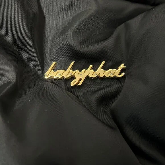 Baby Phat Y2K Authentic Puffer Winter Jacket Large - Picture 5 of 16